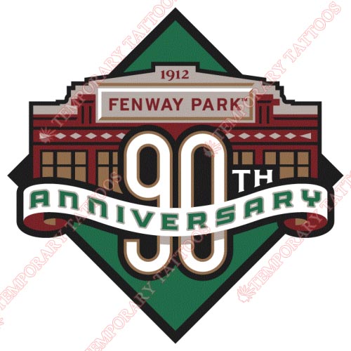 Boston Red Sox Customize Temporary Tattoos Stickers NO.1459